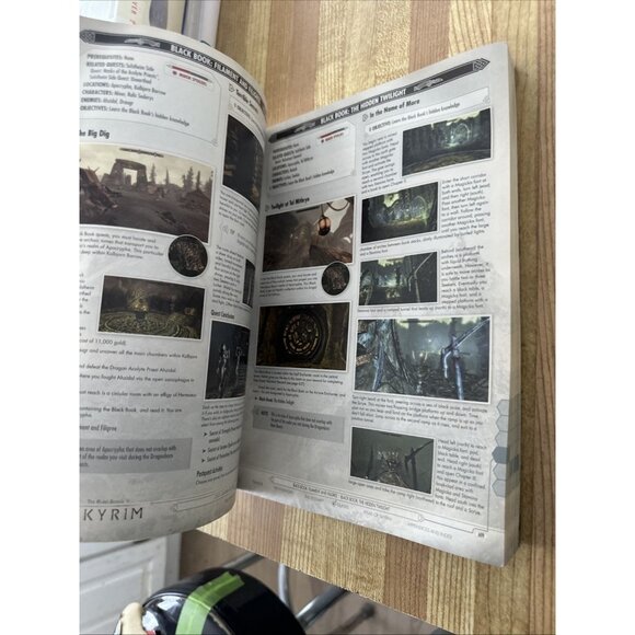Paperback Elder Scrolls V: Skyrim Legendary Edition Game Guide - No Map - Picture 9 of 15